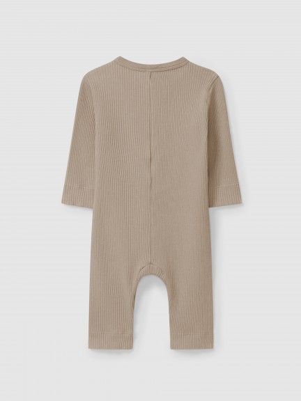Ribbed jersey romper Ribbed jersey romper