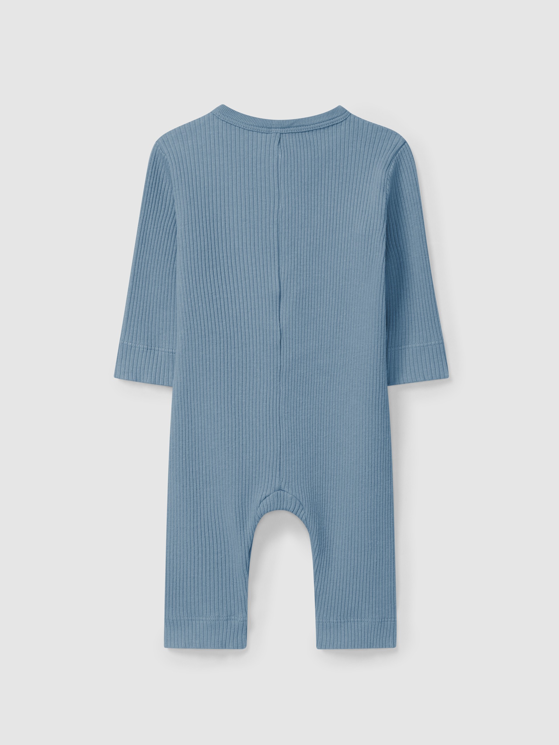Ribbed jersey romper