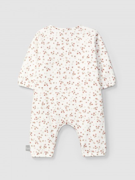 Printed muslin romper Printed muslin romper