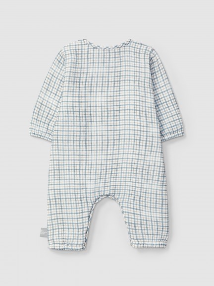 Trajecito de muselina estampada Trajecito de muselina estampada