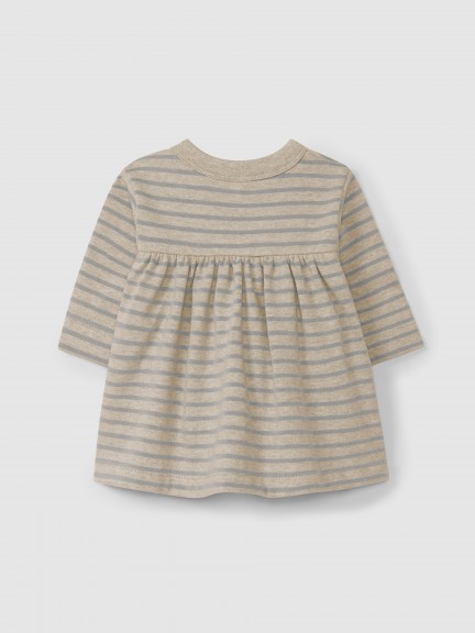 soft brushed jersey striped dress soft brushed jersey striped dress