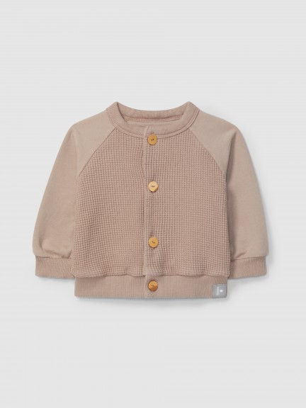 Abrigo punto gofre Abrigo punto gofre