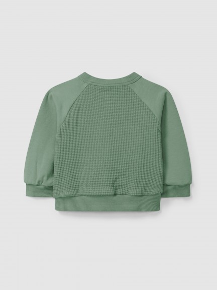 Waffle weave jacket Waffle weave jacket