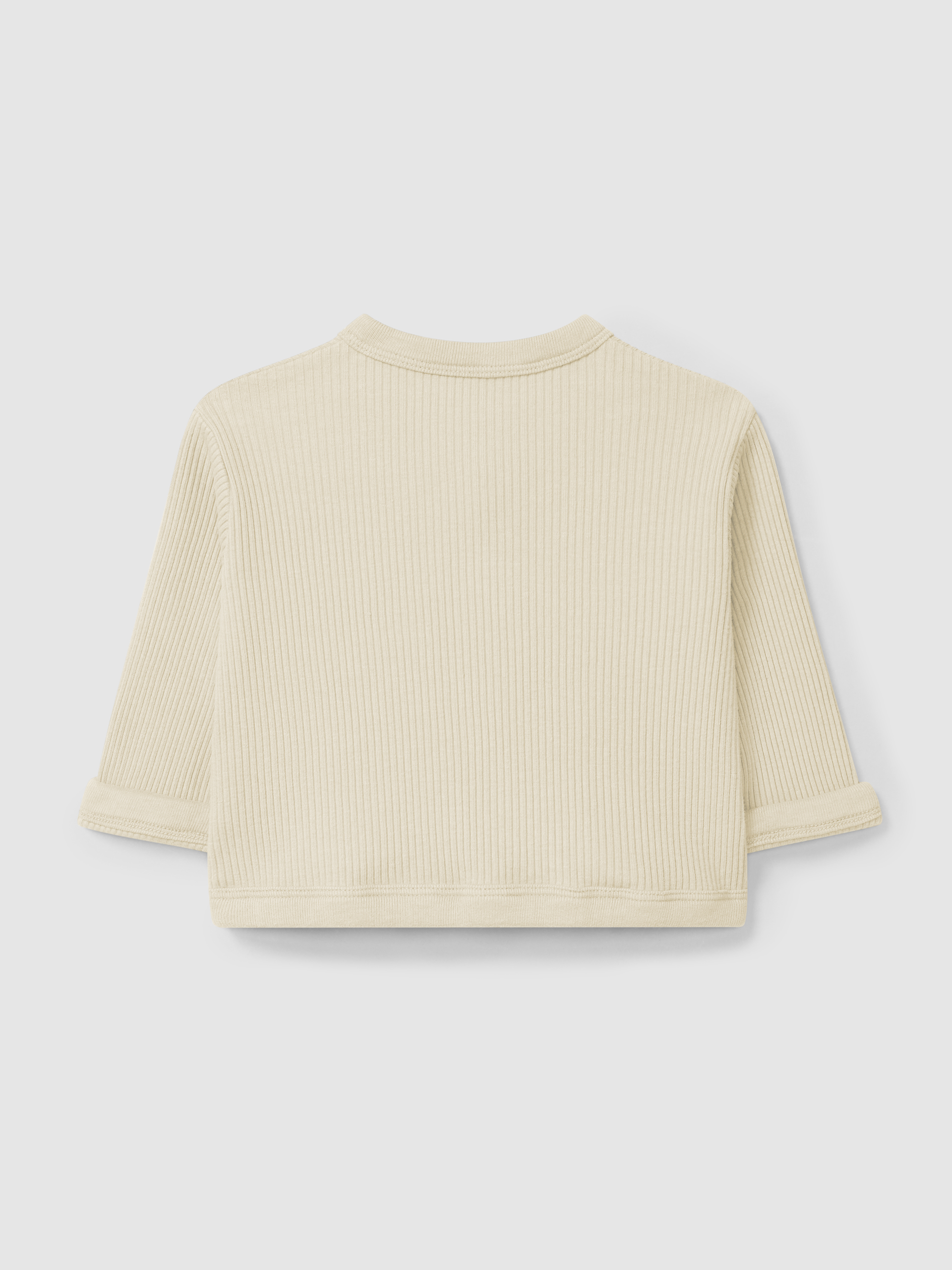 Ribbed jersey jacket