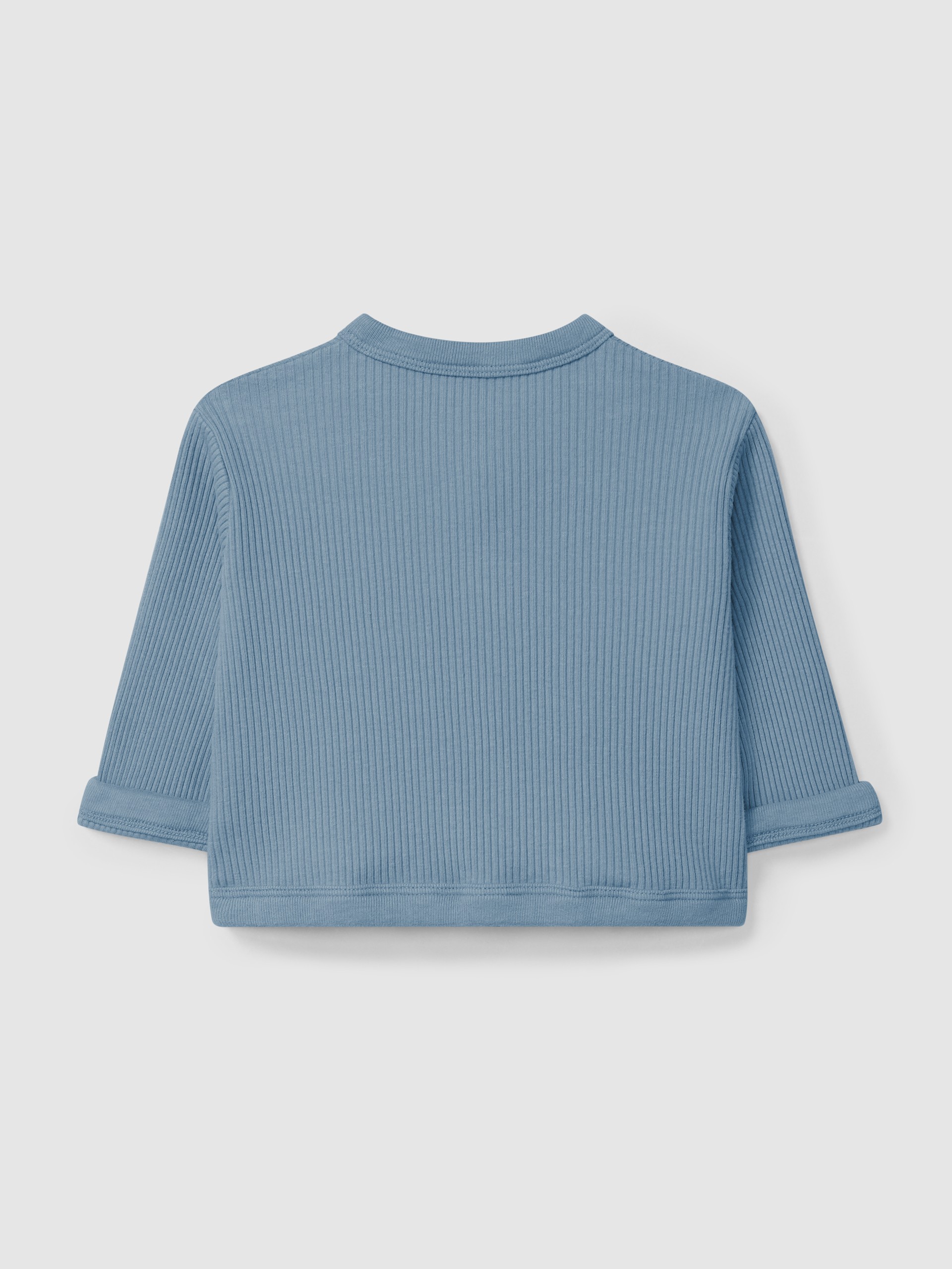 Casaco em malha canelada