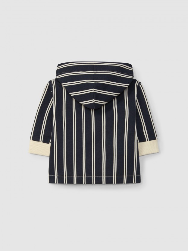 Printed hooded jacket Printed hooded jacket