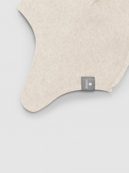 Organic cotton fleece beanie Organic cotton fleece beanie