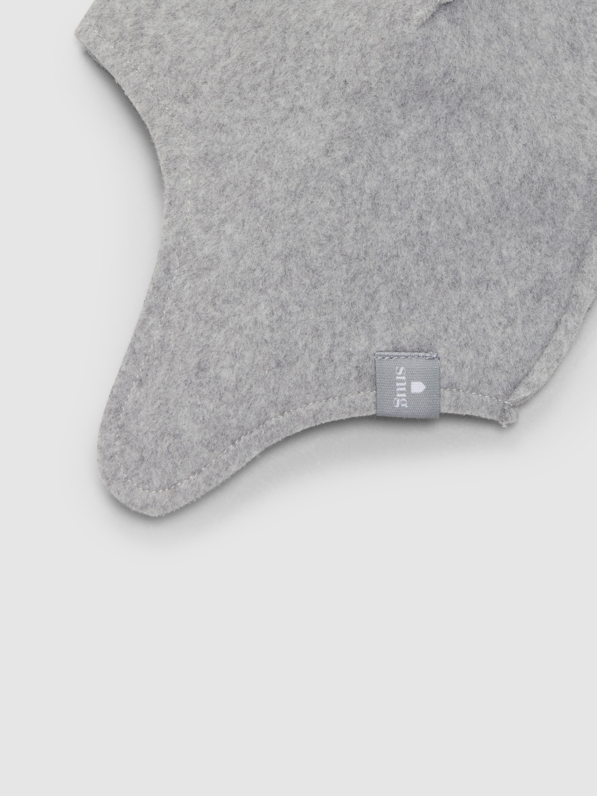 Organic cotton fleece beanie