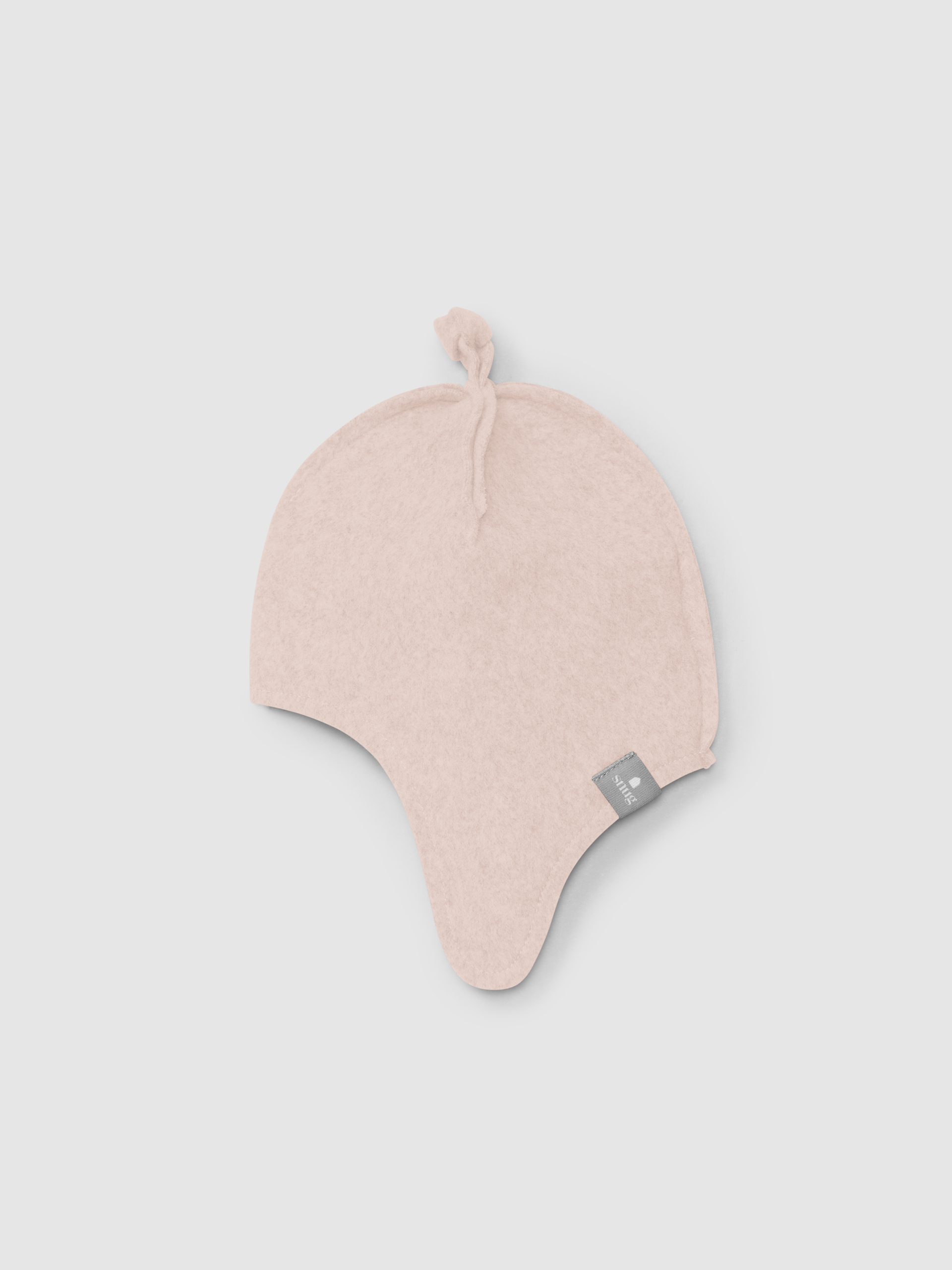 Organic cotton fleece beanie