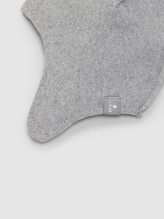 Organic cotton fleece beanie Organic cotton fleece beanie