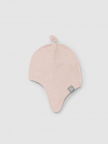Organic cotton fleece beanie