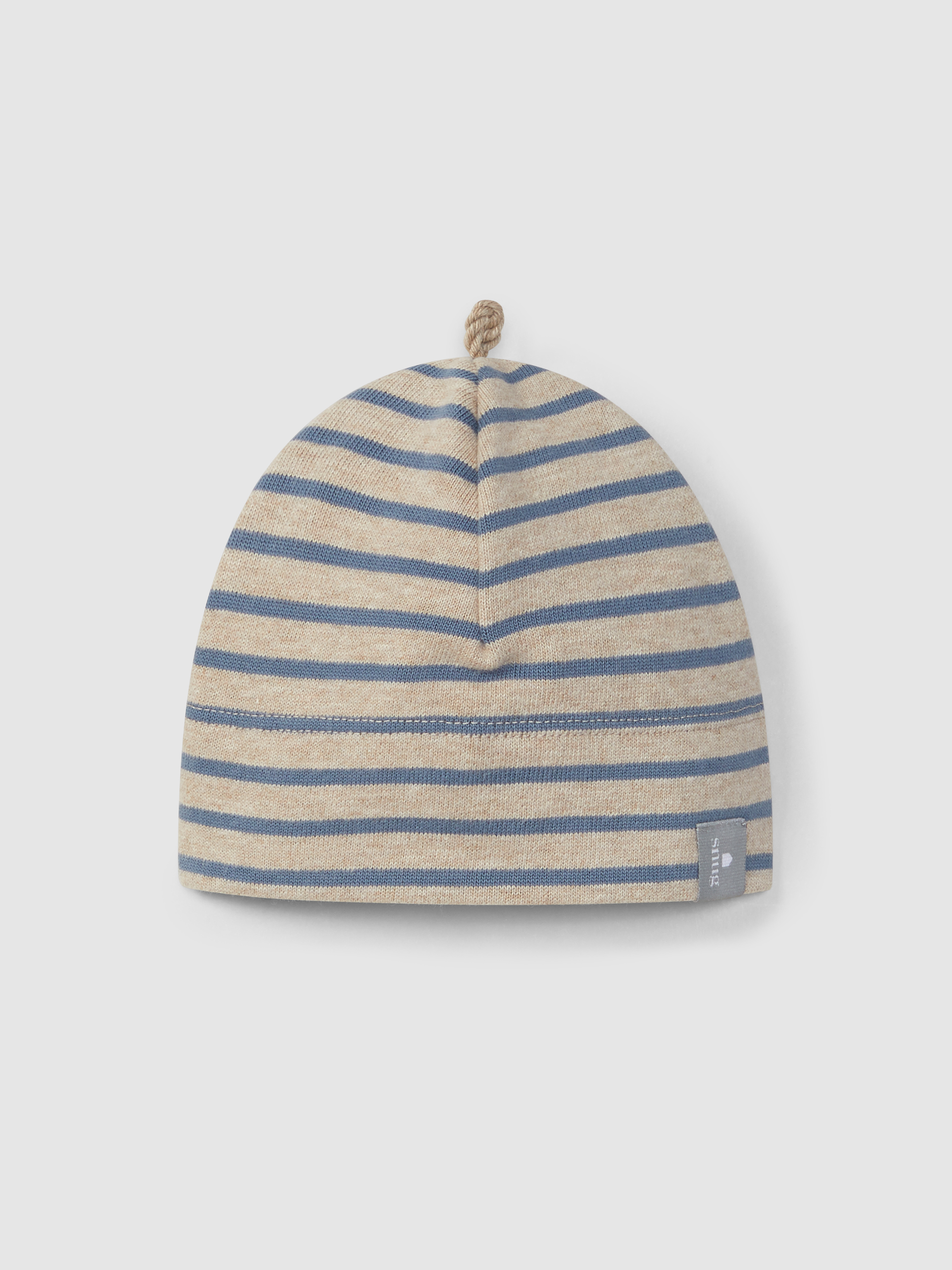 Beanie in soft brushed jersey