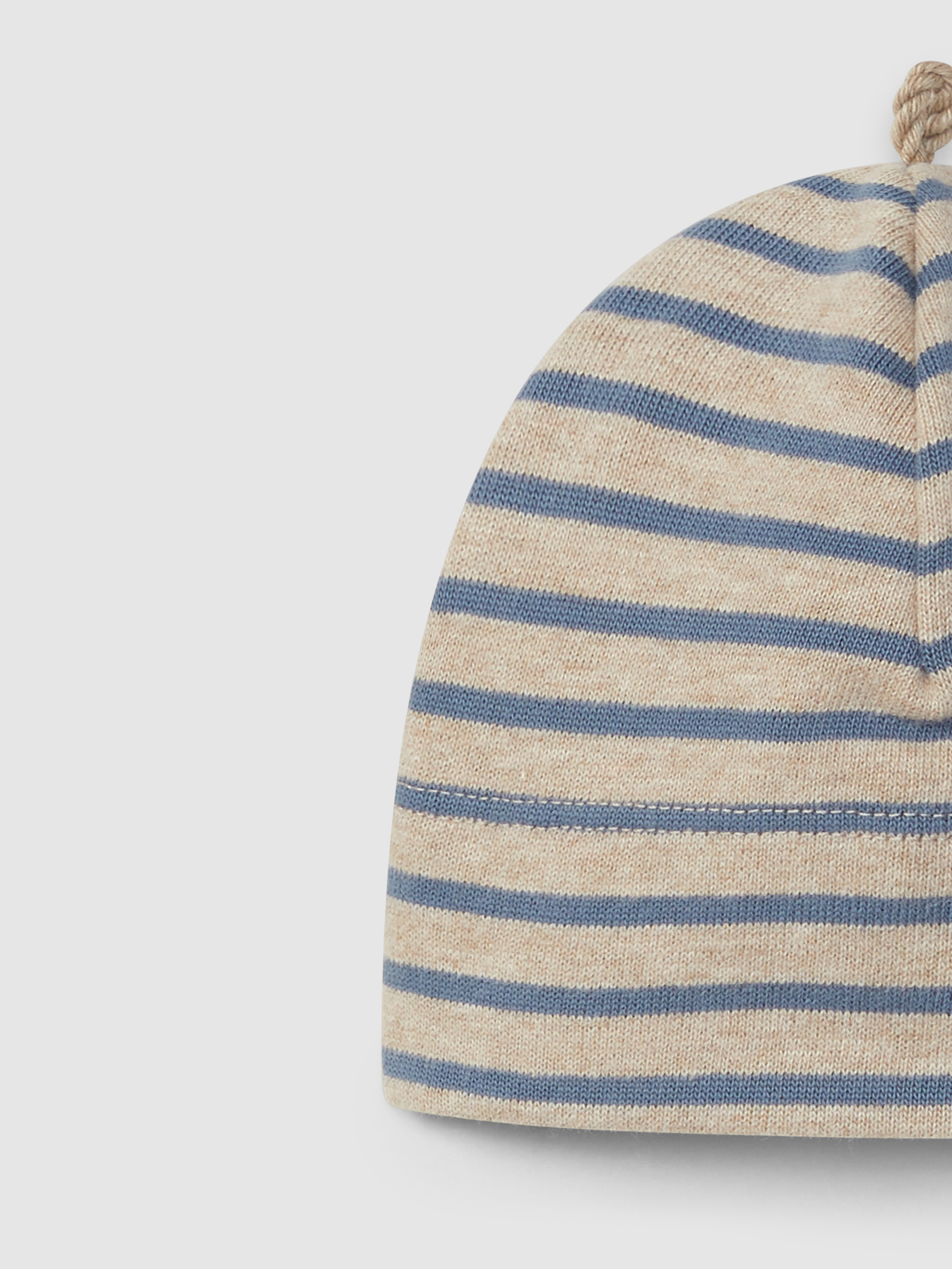 Beanie in soft brushed jersey