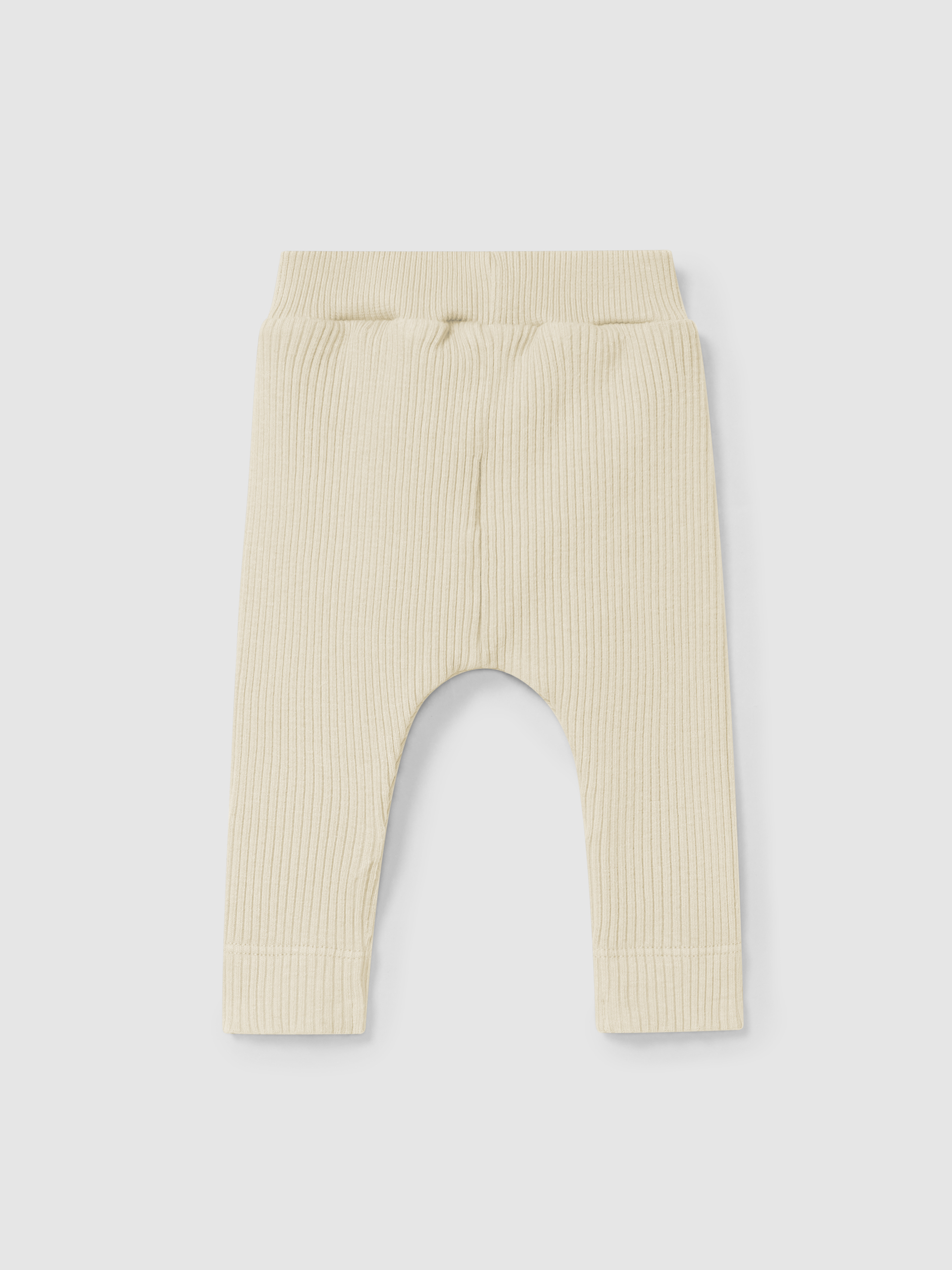 Ribbed jersey leggings