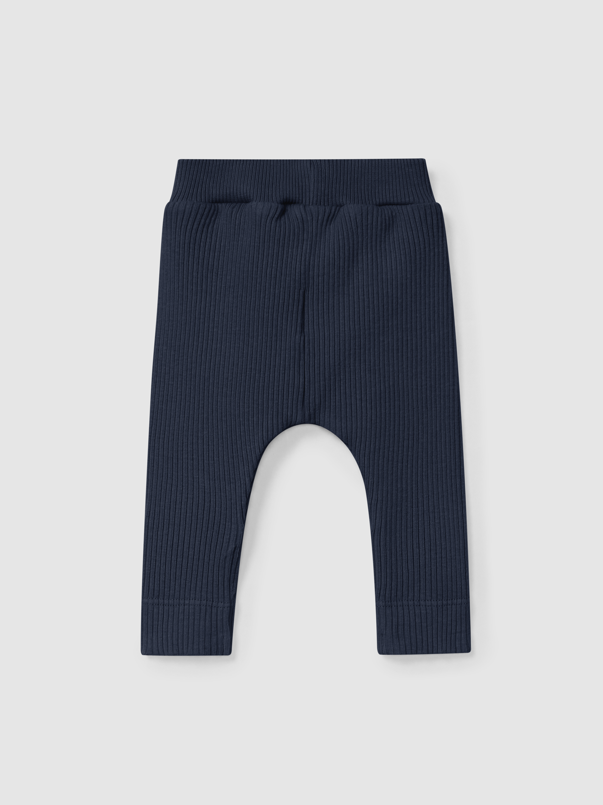 Ribbed jersey leggings