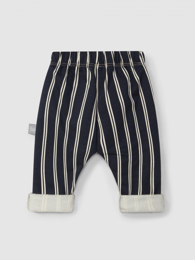 Printed pull-up pants Printed pull-up pants