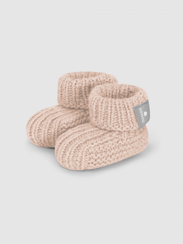 Knitted booties Knitted booties