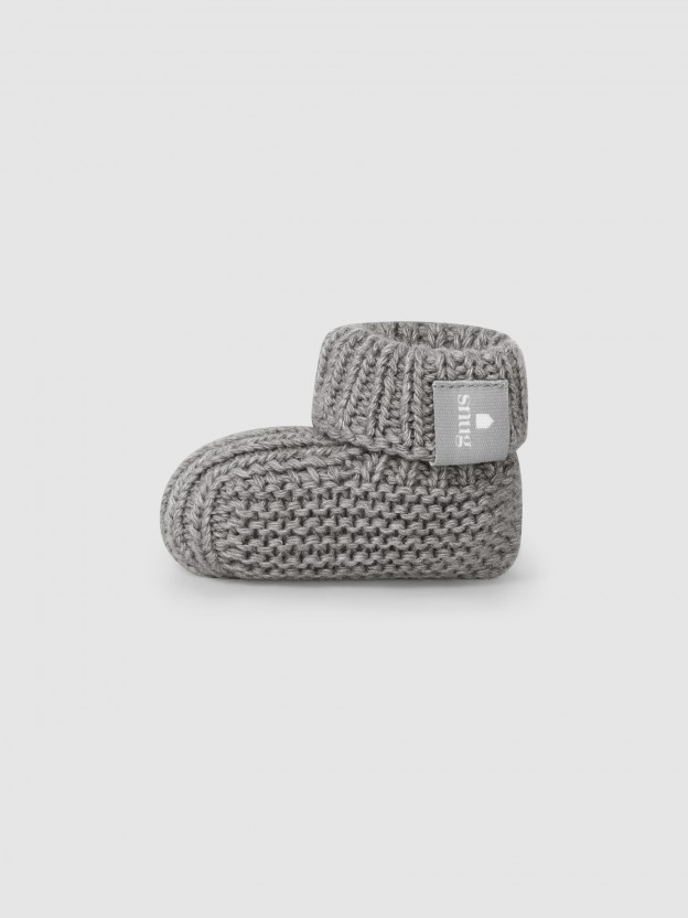 Knitted booties Knitted booties