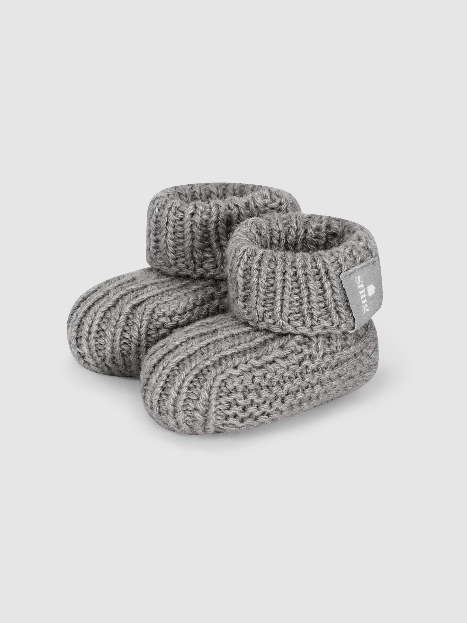 Knitted booties