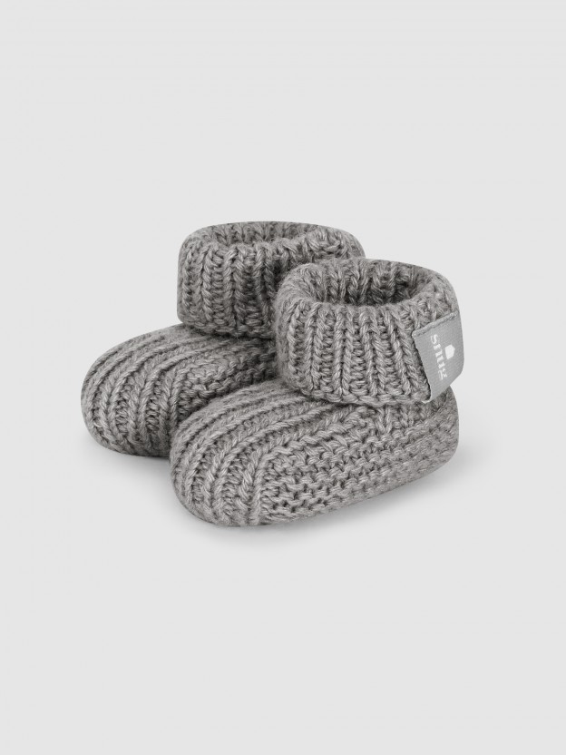 Knitted booties Knitted booties