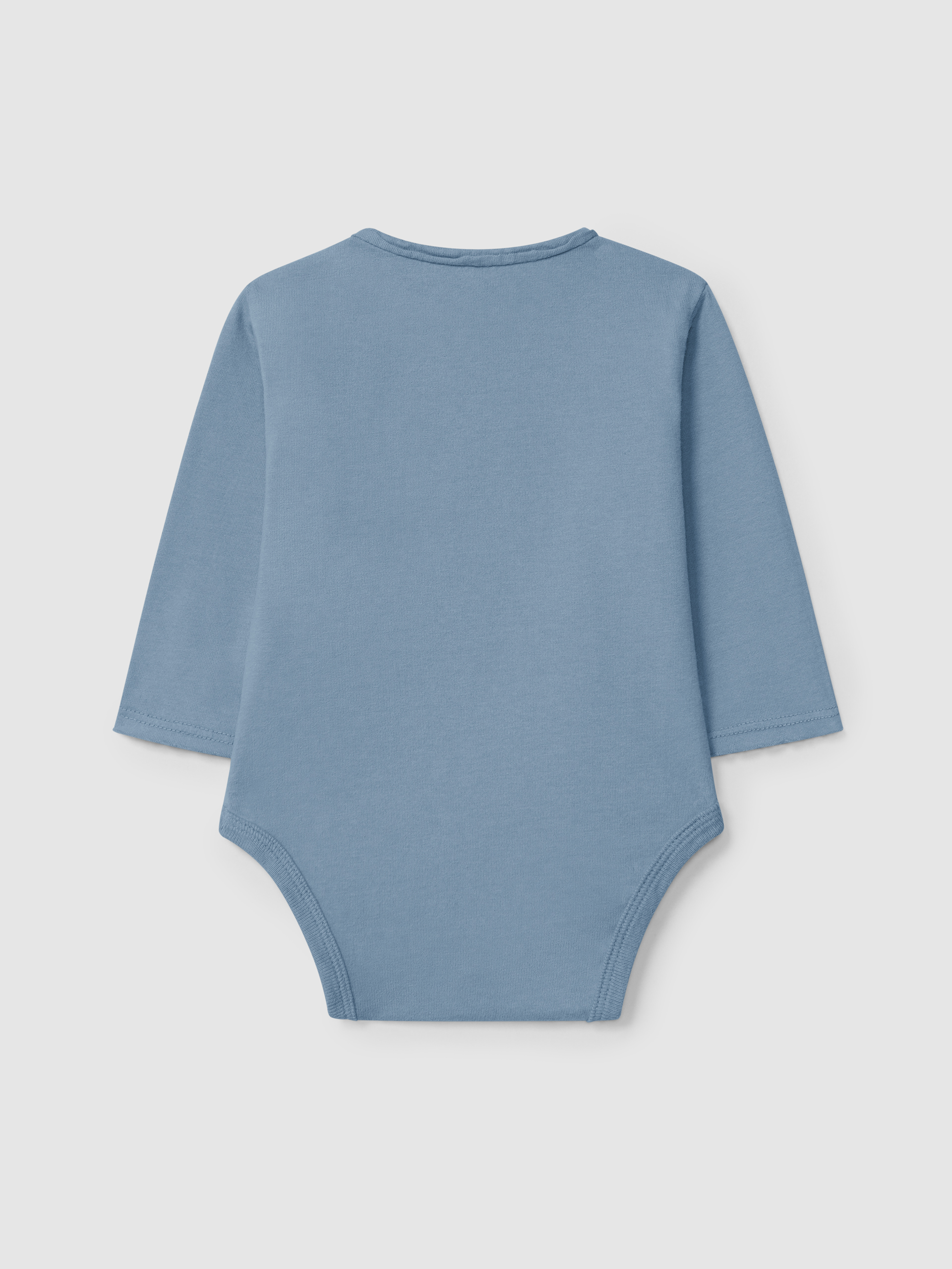 Body sin cuello con bolsillo de algodón orgánico