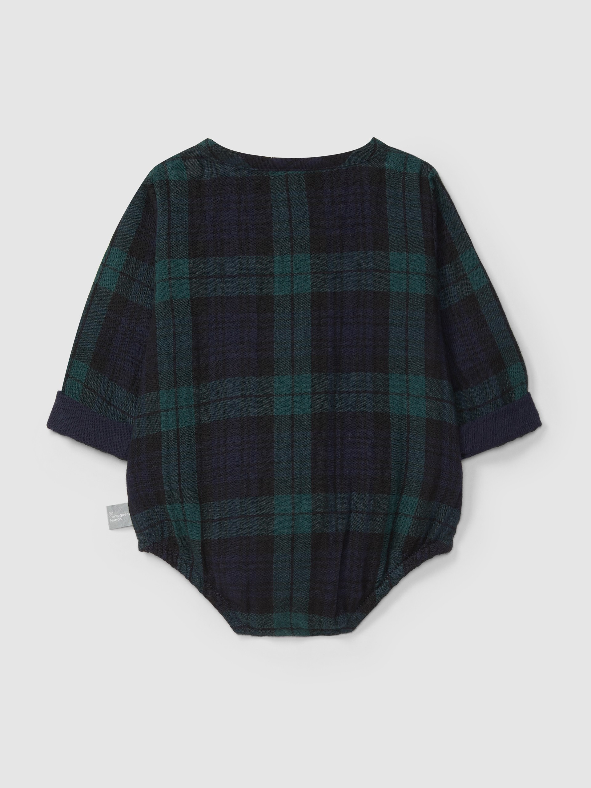 Check bodysuit without collar