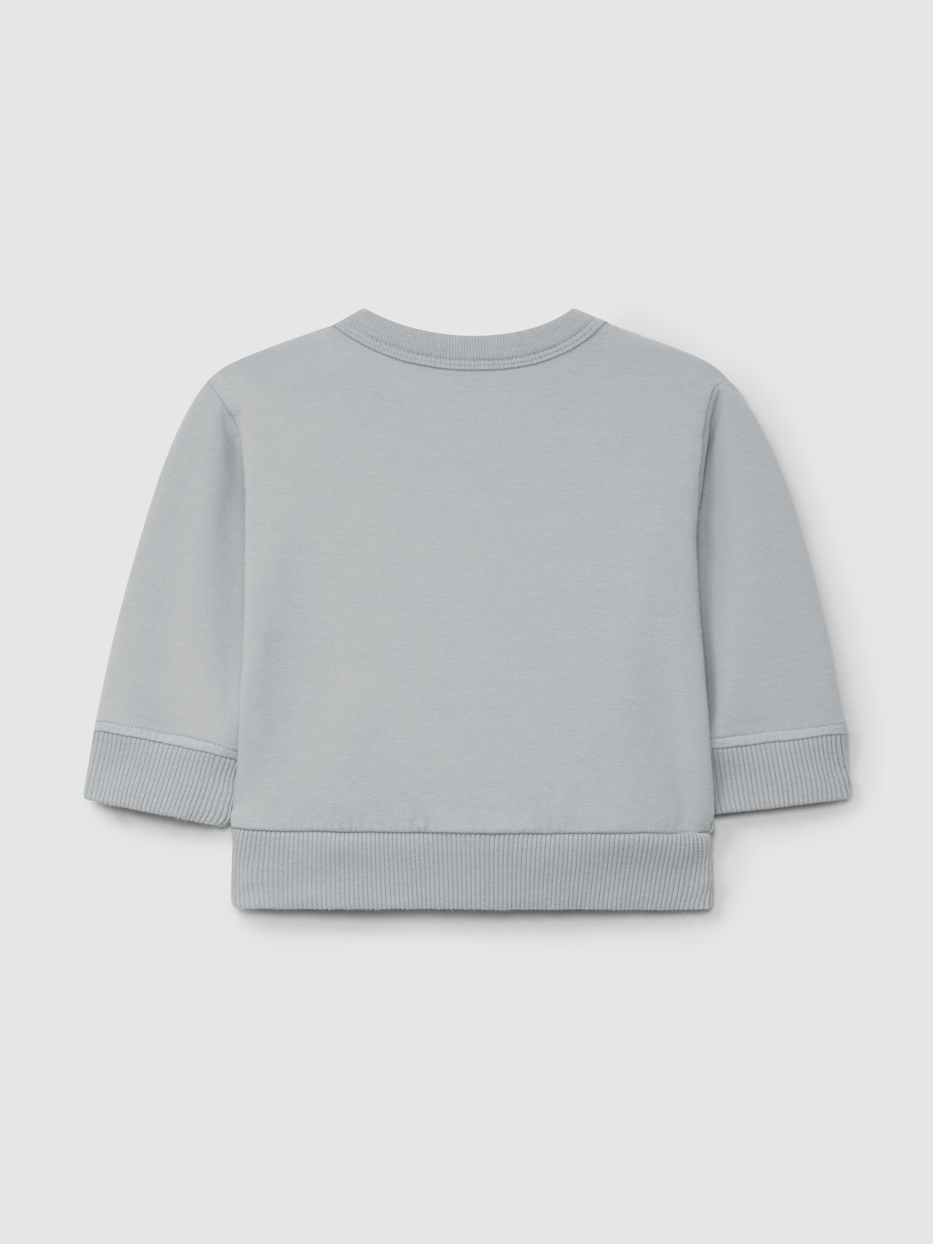 Plush sweatshirt with kangaroo pockets