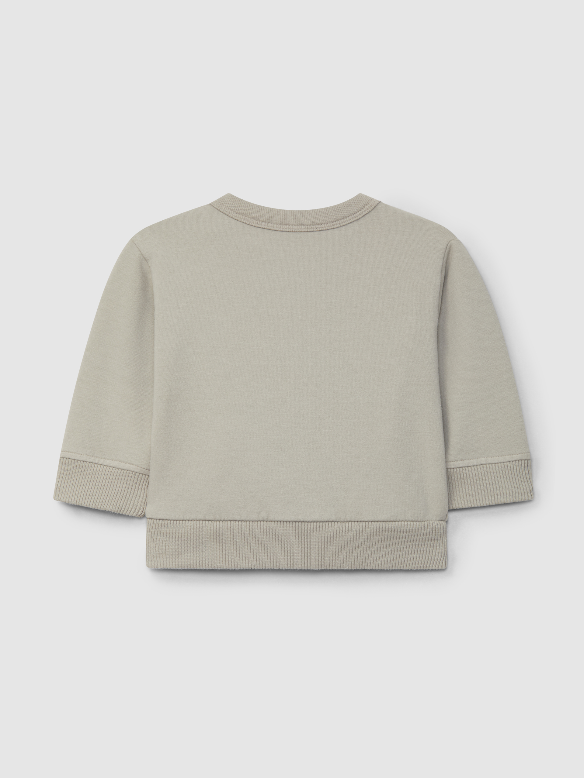 Plush sweatshirt with kangaroo pockets