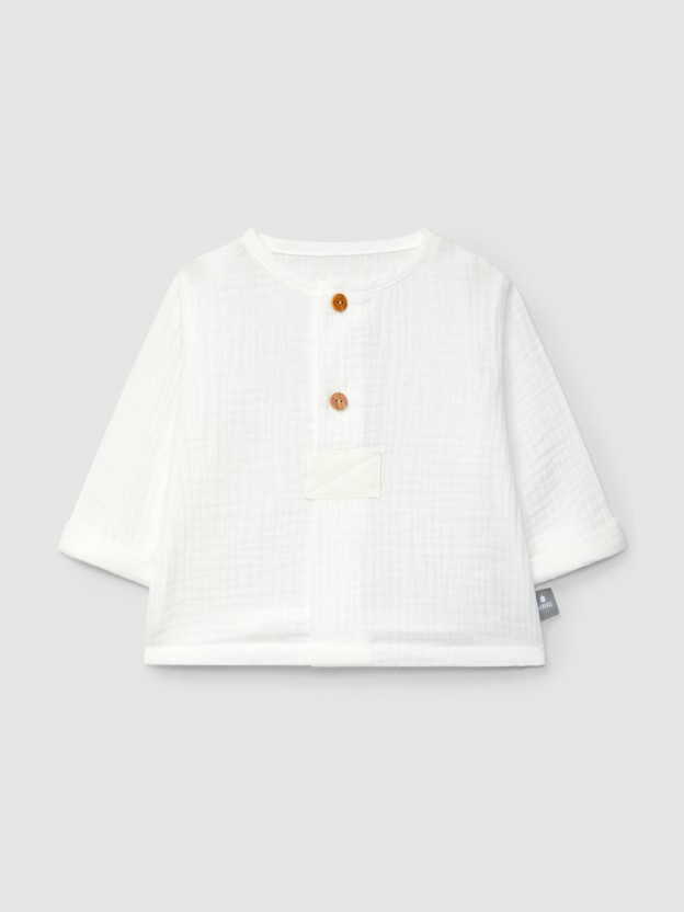 Camisa em musseline Camisa em musseline