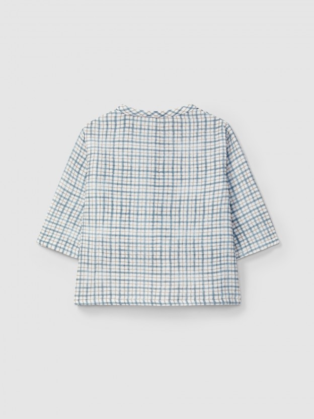 Printed muslin shirt Printed muslin shirt
