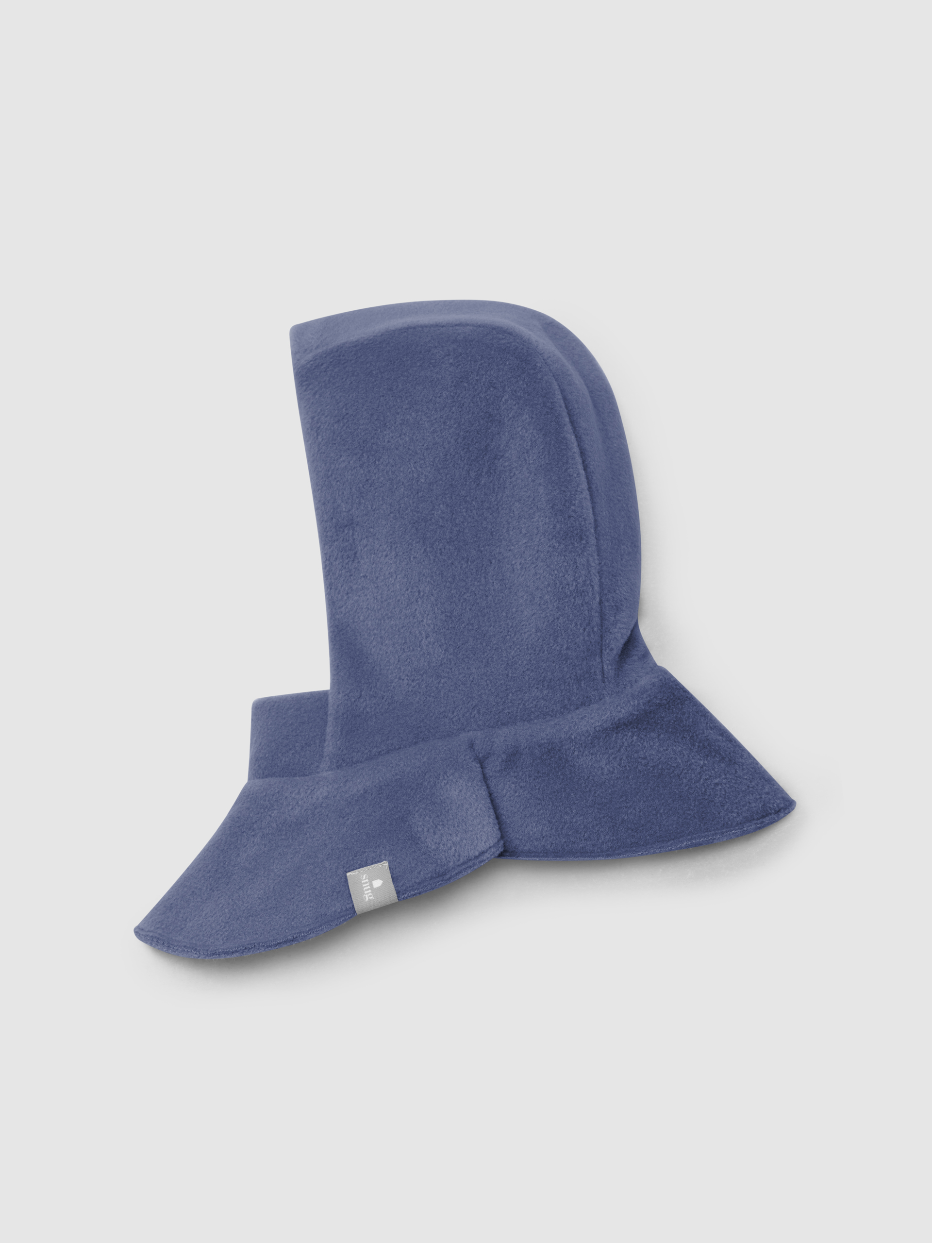 Fleece beanie with collar