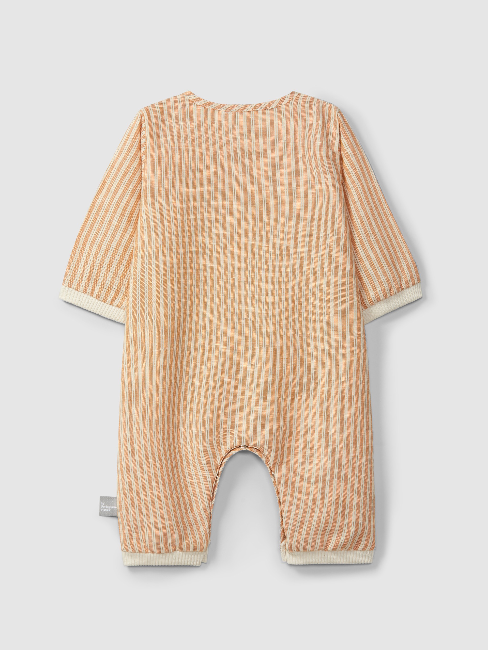 Romper in striped fabric