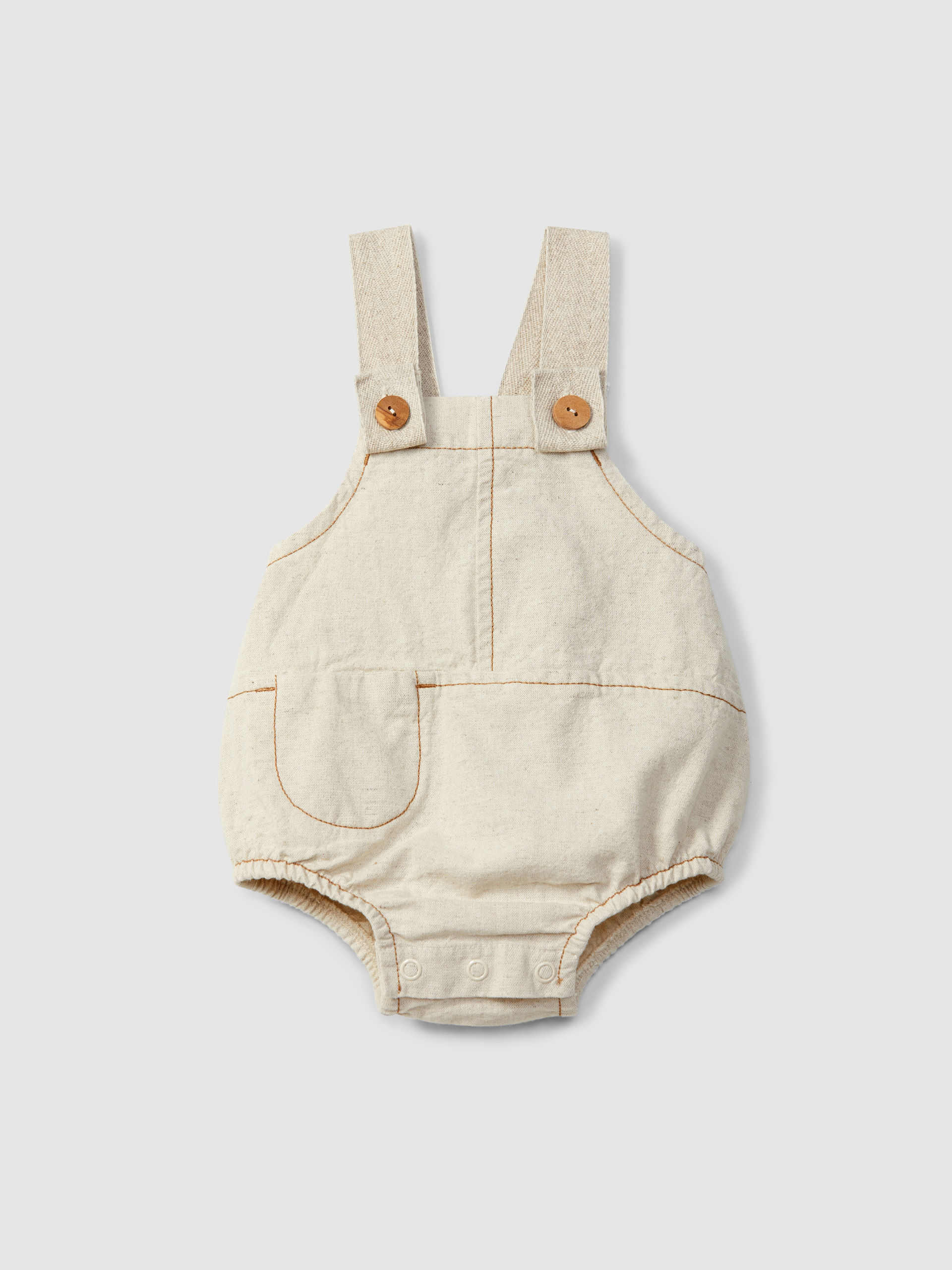 Organic style shortie with pocket