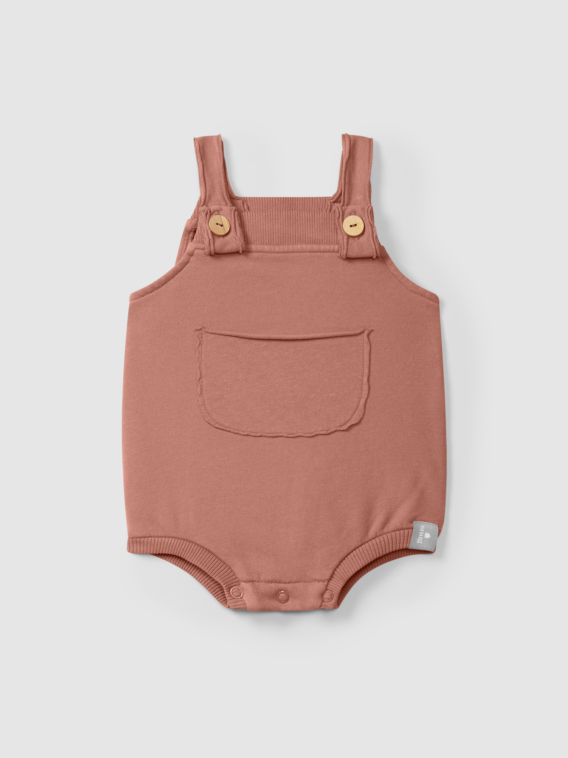 Plush shortie with pocket