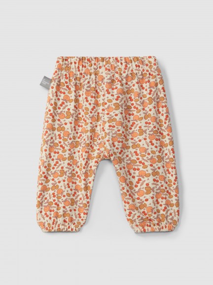 Pull-up pants in printed jersey Pull-up pants in printed jersey