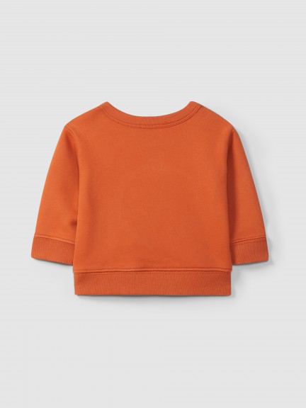 Plush sweatshirt with embroidery Plush sweatshirt with embroidery