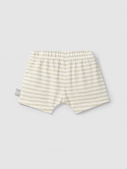 Striped pull-up shorts Striped pull-up shorts