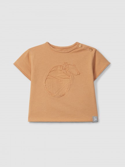 T-shirt with embroidery