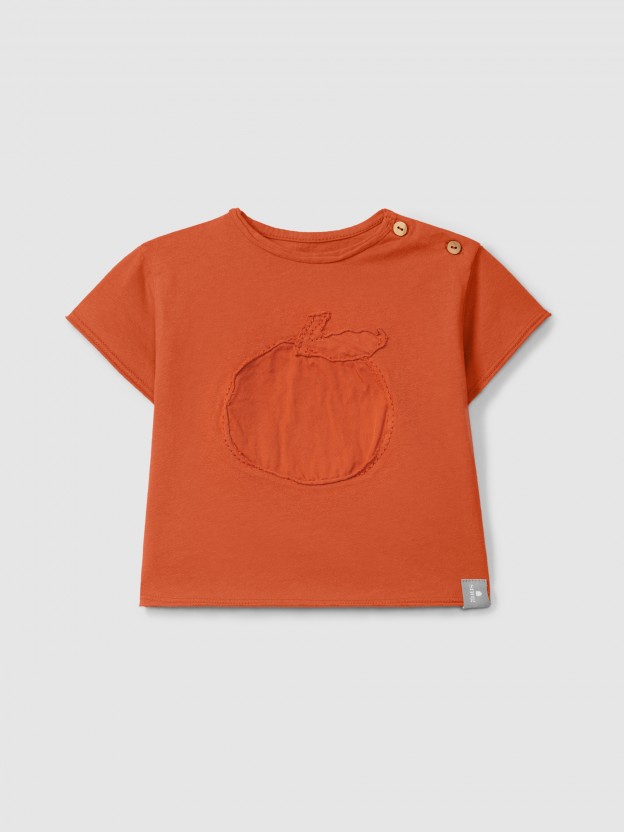 T-shirt with embroidery