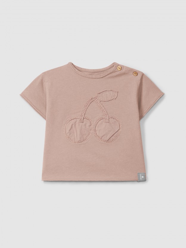 T-shirt with embroidery