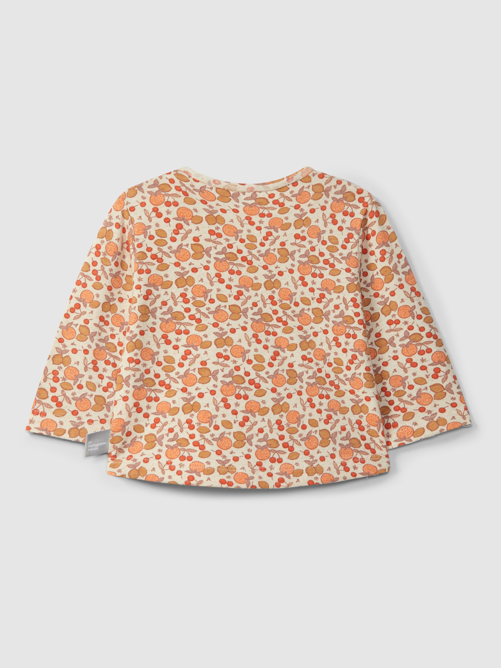 Longsleeve in printed cotton