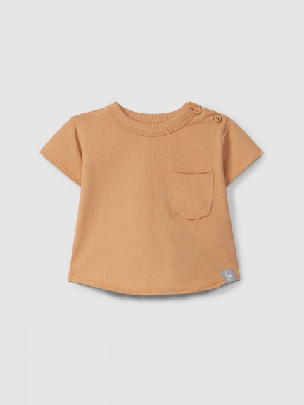 Plain jersey T-shirt