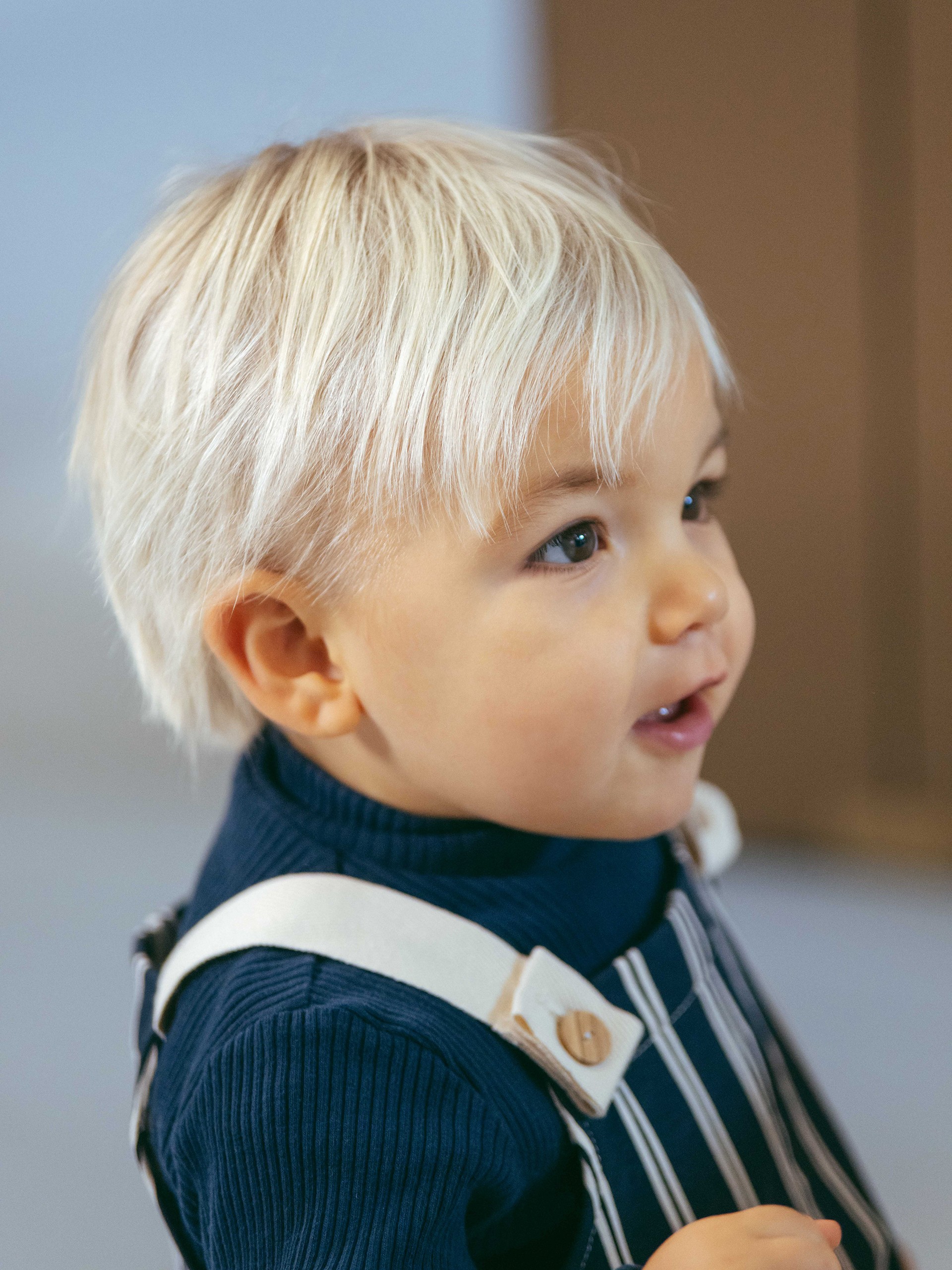 Longsleeve turtleneck in ribbed jersey