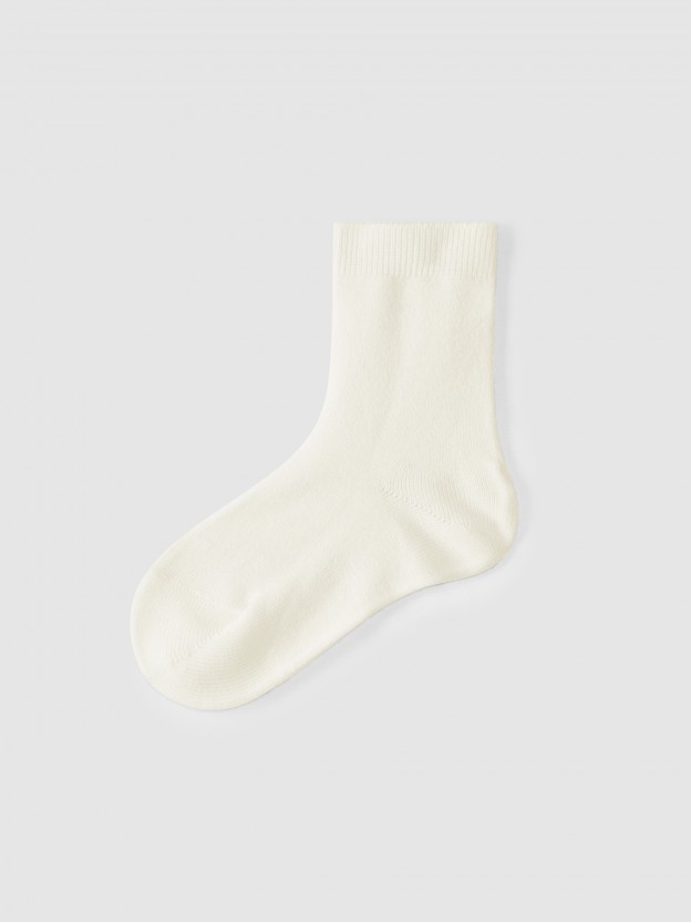 Calcetines bsicos punto liso Cndor
