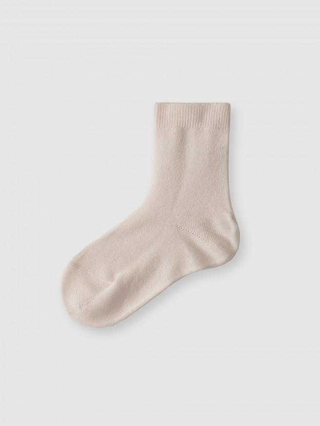 Calcetines bsicos punto liso Cndor