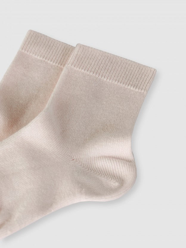 Calcetines bsicos punto liso Cndor