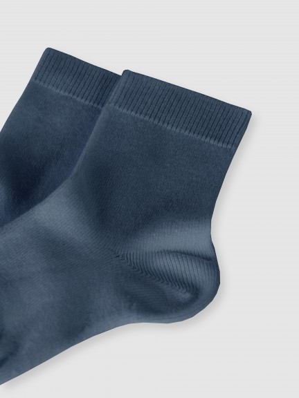 Plain stitch basic short socks Cóndor Plain stitch basic short socks Cóndor