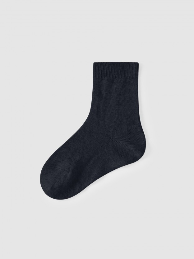 Calcetines bsicos punto liso Cndor