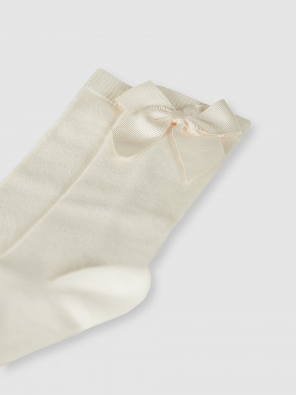 Meias pelo joelho com laço Cóndor Meias pelo joelho com laço Cóndor