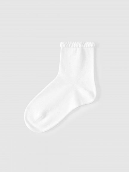 Short socks with patterned cuff C�ndor